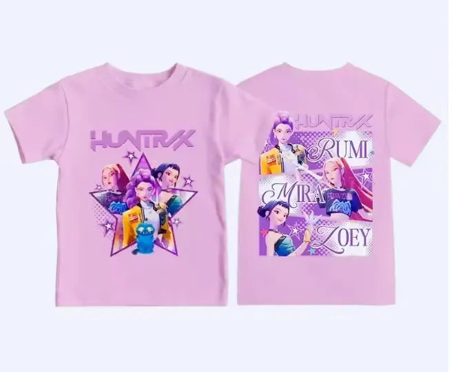 Sweat K-pop Demon Hunter Huntrix à capuche – Hoodie Streetwear pour Fans de K-Pop pour enfants Bounéo