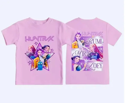 Sweat K-pop Demon Hunter Huntrix à capuche – Hoodie Streetwear pour Fans de K-Pop pour enfants Bounéo