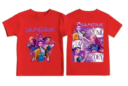 Sweat K-pop Demon Hunter Huntrix à capuche – Hoodie Streetwear pour Fans de K-Pop pour enfants Bounéo