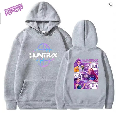 Sweat à Capuche KPop Demon Hunter Huntrix – Hoodie Streetwear pour Fans de K-Pop Bounéo