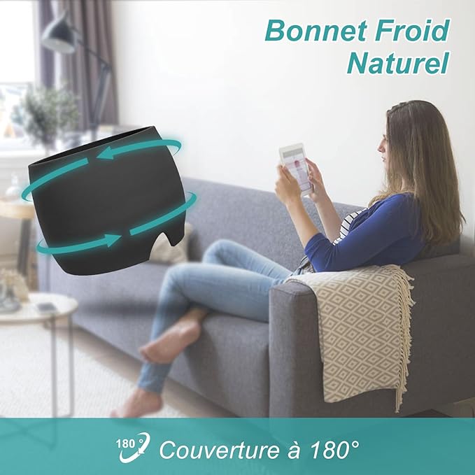 bounéo bonnet froid naturel anti stress anti migraine miracle
