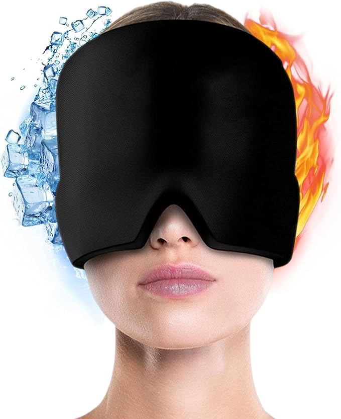 masque bonnet bouneo anti migraine miracle anti stress thérapie chaud froid