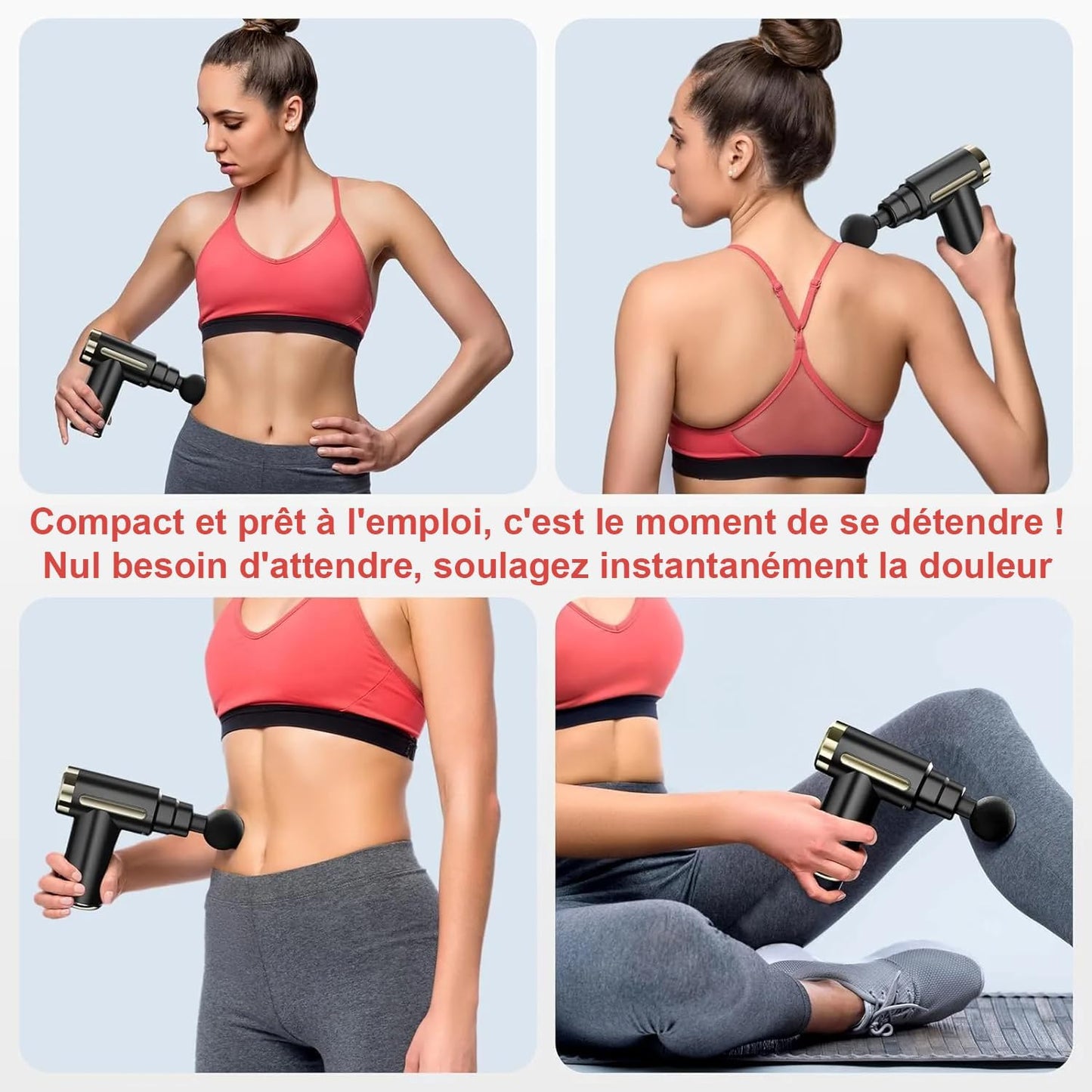 Pistolet de massage Bounéo