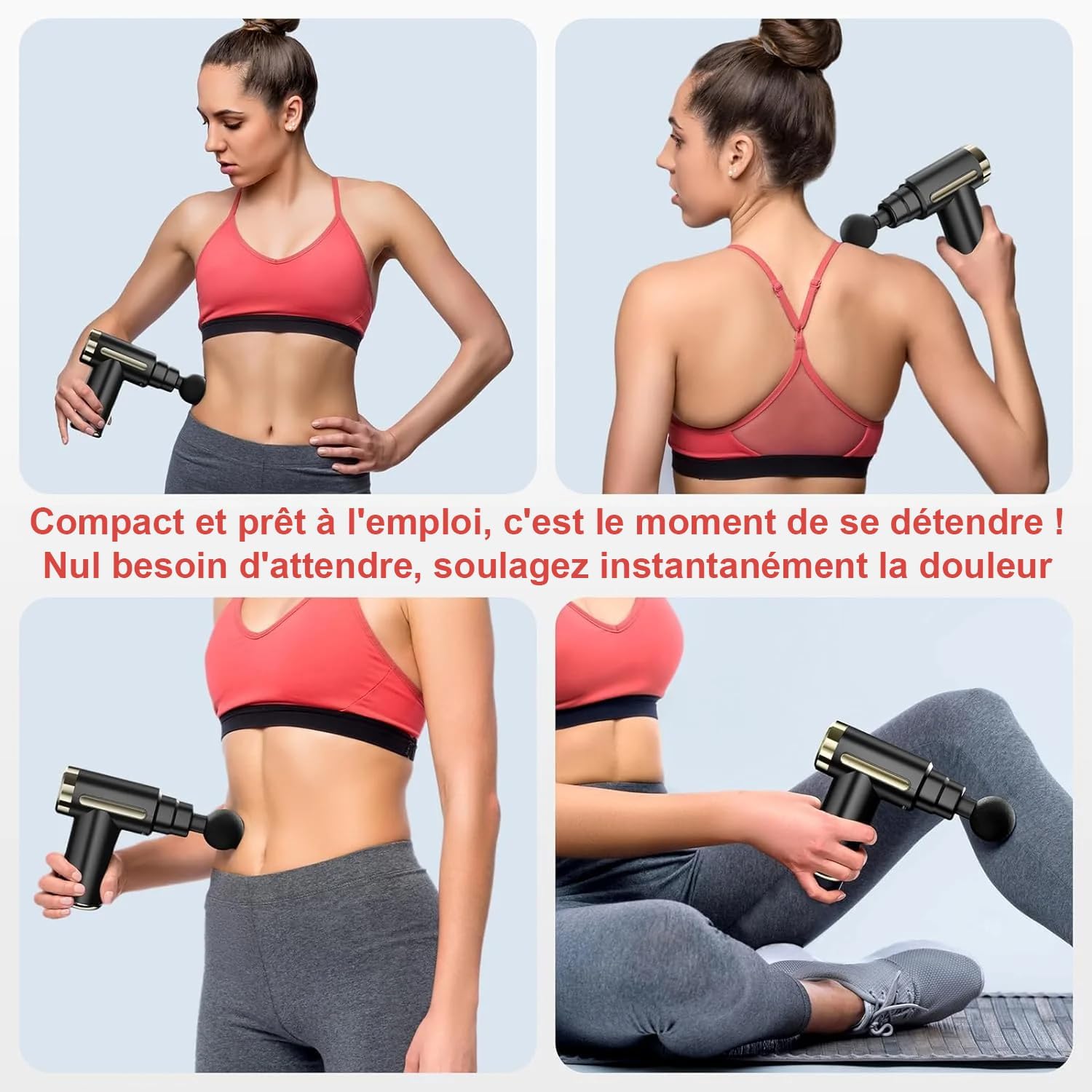 Pistolet de massage Bounéo