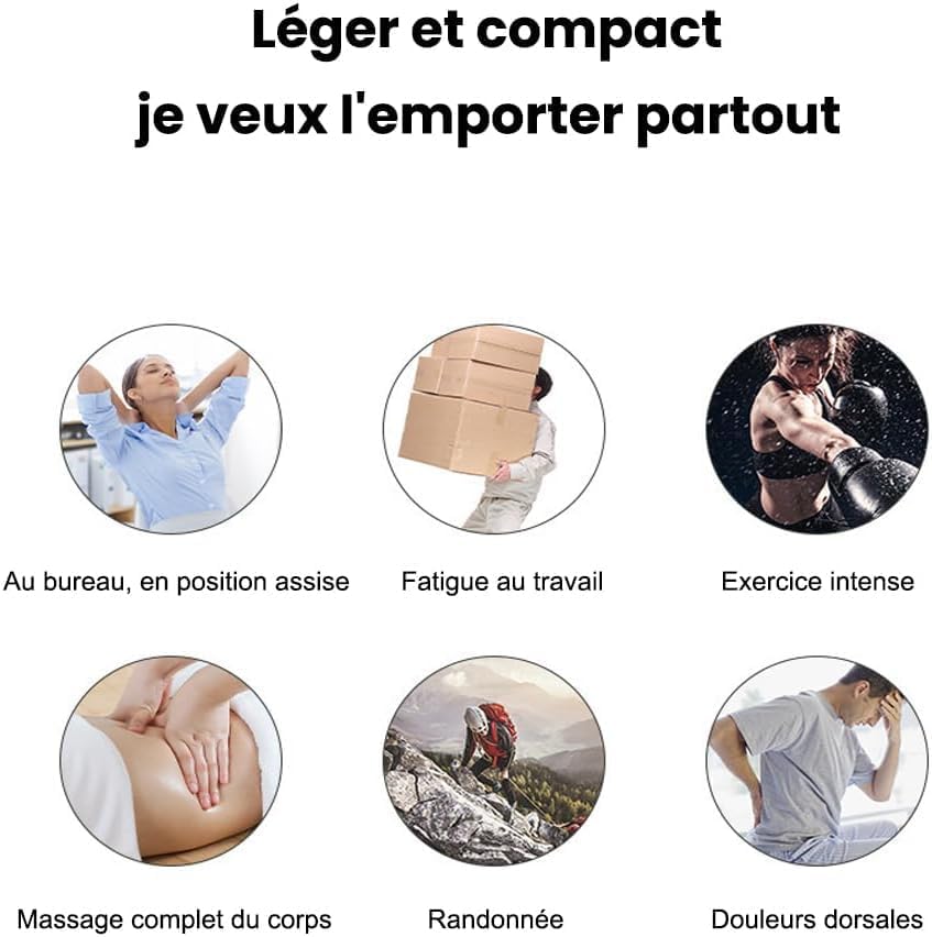 Pistolet de massage Bounéo