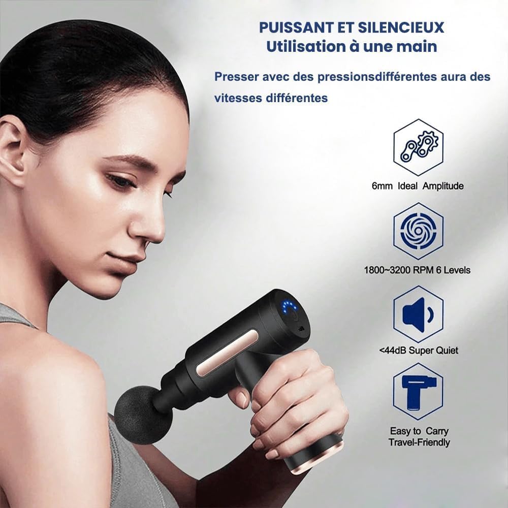 Pistolet de massage Bounéo